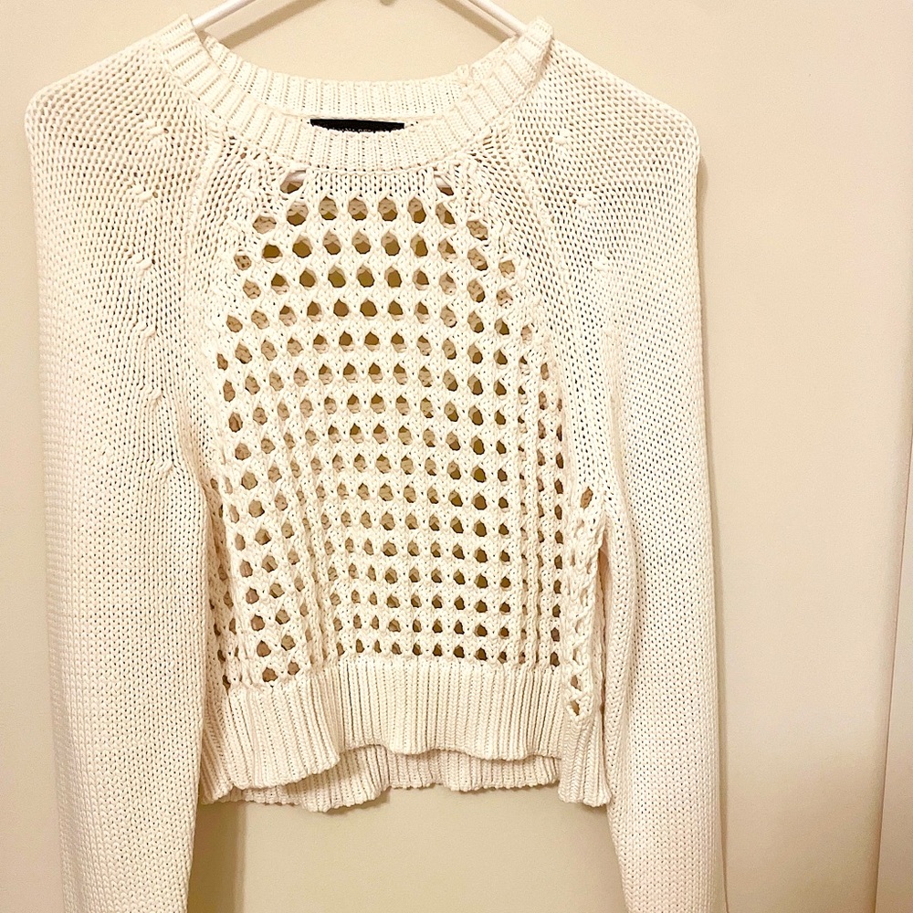 Banana Republic White Sweater